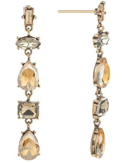 Drop Earrings GJEC051M in Champagne