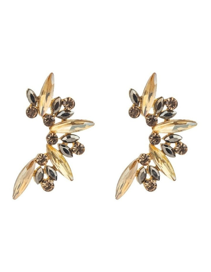 Starburst Earrings GJEC053M in Gold
