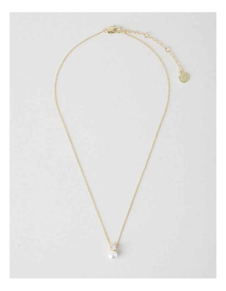 Pearl and Diamante Necklace