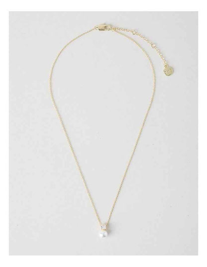 Pearl and Diamante Necklace