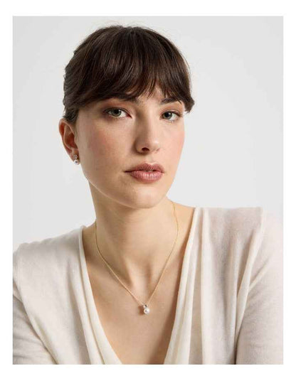 Pearl and Diamante Necklace
