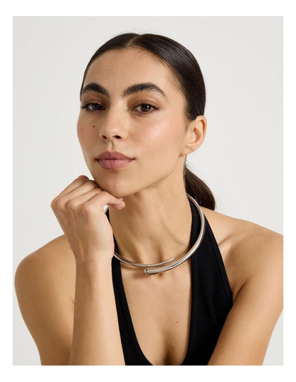 Torque Choker in Silver