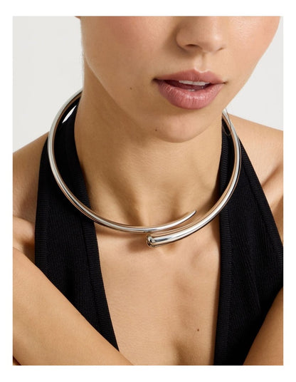 Torque Choker in Silver