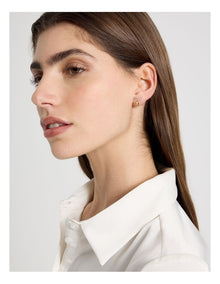 Waterproof Stud Earring Set in Gold