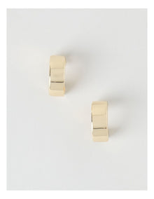 Chunky Hoops in Gold