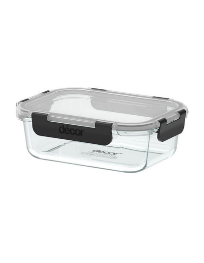 Premium Glass Clips Oblong 630ml in Multi