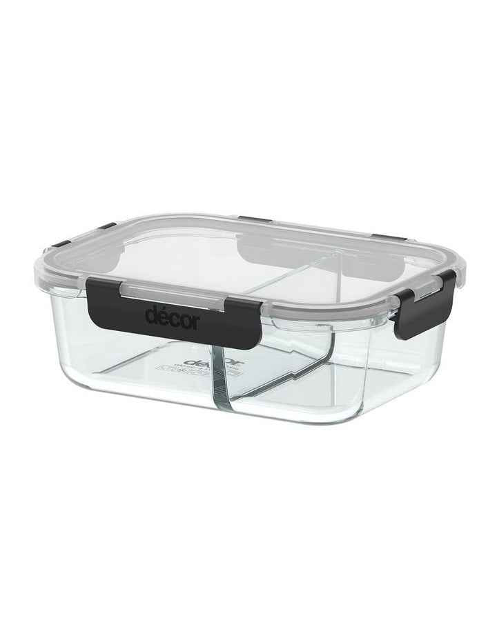 Premium Glass Clips Split Oblong 980ml in Multi