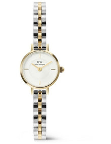 Petite Mini 3-Link Two Tone Watch 19mm in Multi