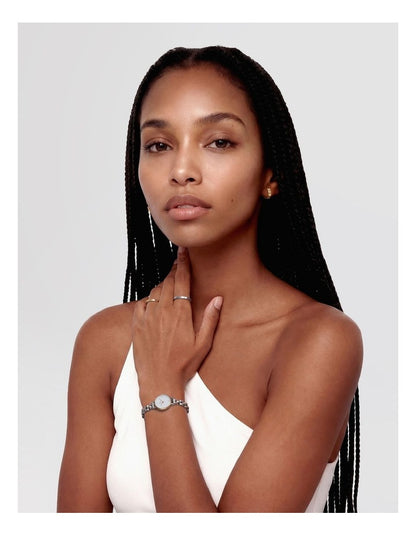 Petite Mini 3-Link Two Tone Watch 19mm in Multi