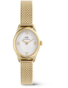 Ophelia Mini Mesh Watch 22mm in Gold
