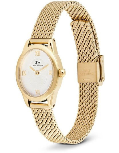 Ophelia Mini Mesh Watch 22mm in Gold