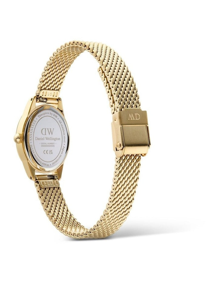 Ophelia Mini Mesh Watch 22mm in Gold