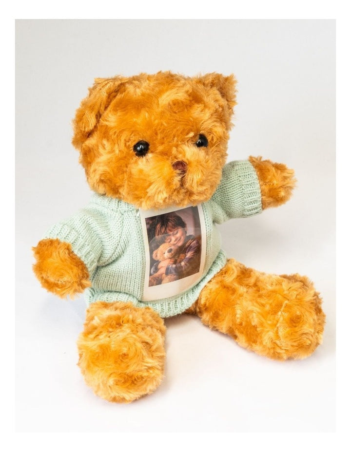Instax Cheki Bear With Photo in Brown 87572