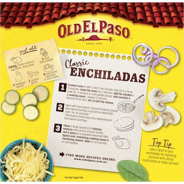 Old El Paso Enchilada Dinner Kit 520g