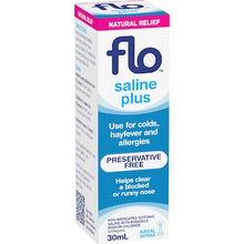 Flo Saline Plus Nasal Spray 30mL