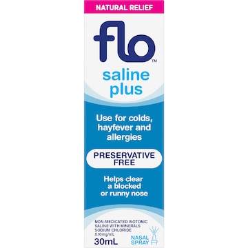 Flo Saline Plus Nasal Spray 30mL
