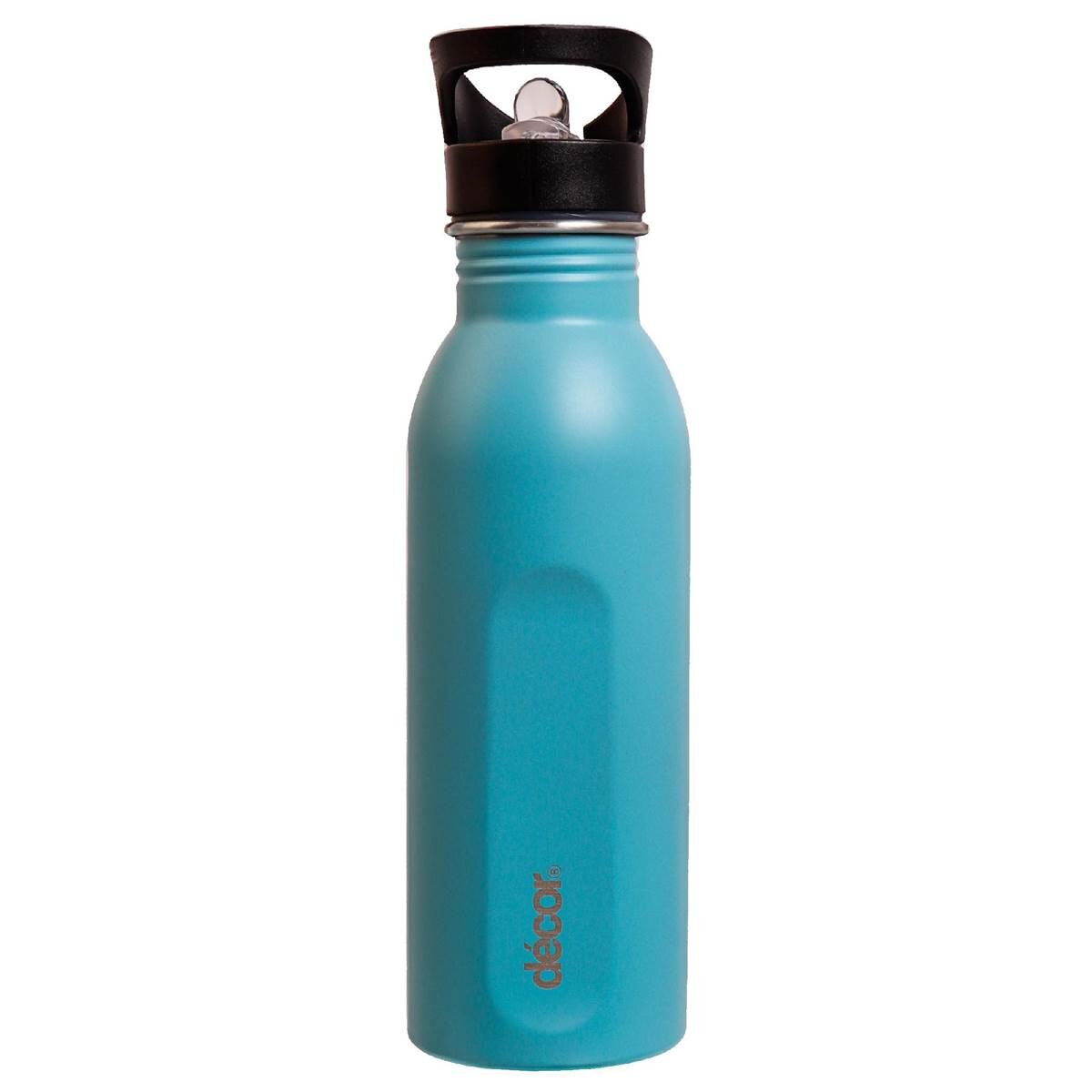 Decor Snap n Seal Water Drink Bottle 600mL Assorted each