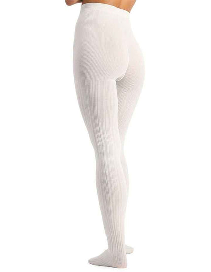 Cable Tights in Smoked Sand