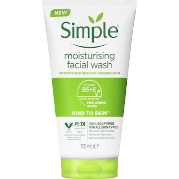 Simple Facial Wash Moisturising 150mL