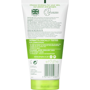 Simple Facial Wash Moisturising 150mL