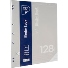 Woolworths Binder Folder A4 128 Pages 3 pack