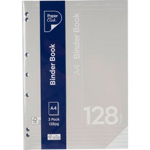Woolworths Binder Folder A4 128 Pages 3 pack