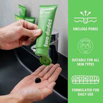 Two Dudes Daily Face Wash For Men 125mL