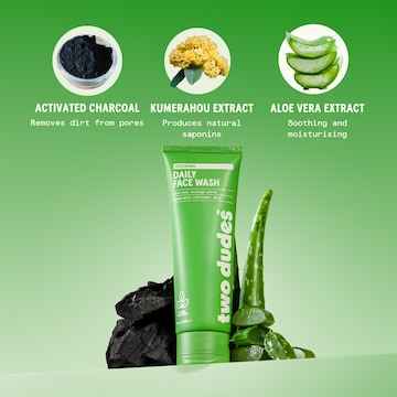 Two Dudes Daily Face Wash For Men 125mL