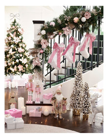 Luxe Christmas Berry Tree in Gold Pot in White: 60cm