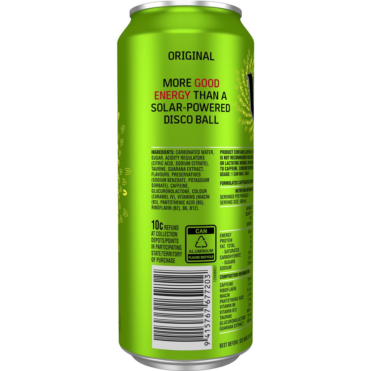 V Energy Energy Drink 500ml