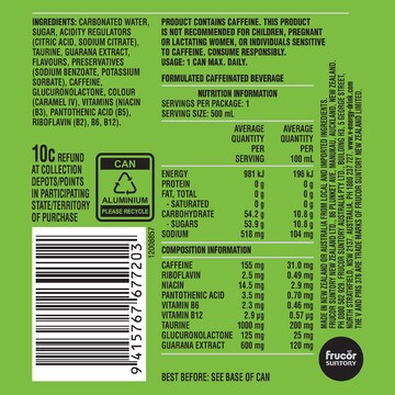 V Energy Drink 500mL