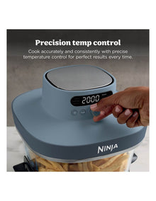 Crispi Pro 6-in-1 Countertop Glass Air Fryer AS101BLANZ in Cyberspace