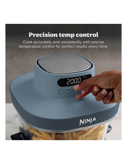 Crispi Pro 6-in-1 Countertop Glass Air Fryer AS101BLANZ in Cyberspace