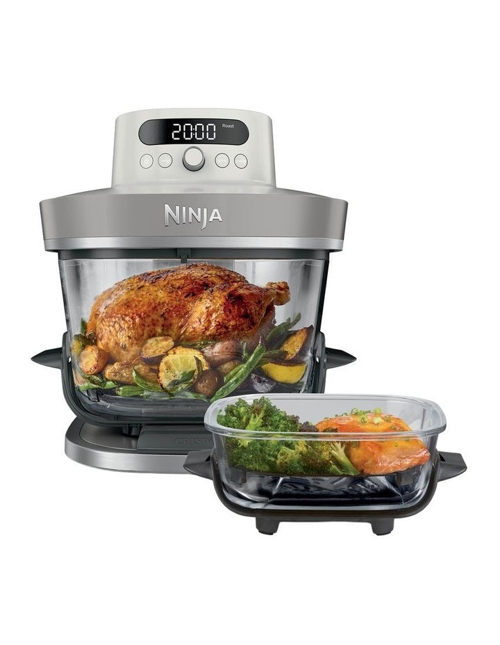 Crispi Pro 6-in-1 Countertop Glass Air Fryer in Bone AS101WHANZ