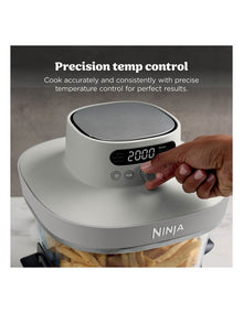 Crispi Pro 6-in-1 Countertop Glass Air Fryer in Bone AS101WHANZ