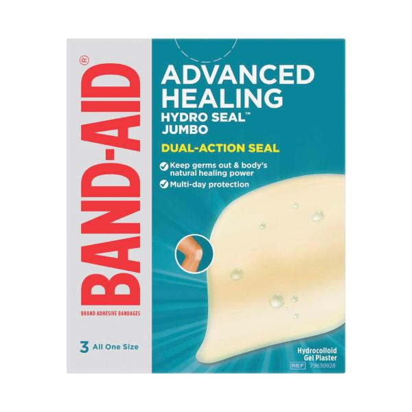 BAND-AID ADVANCED HEALING HYDRO SEAL JUMBO 3 PACK