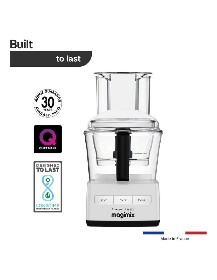 3180XL Food Processor in White