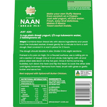 Spicecraft Gourmet Naan Bread Mix 365g