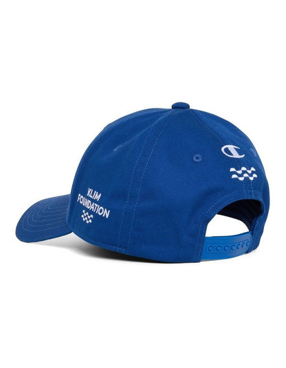 Champion X Klim Snapback Cap in Blue