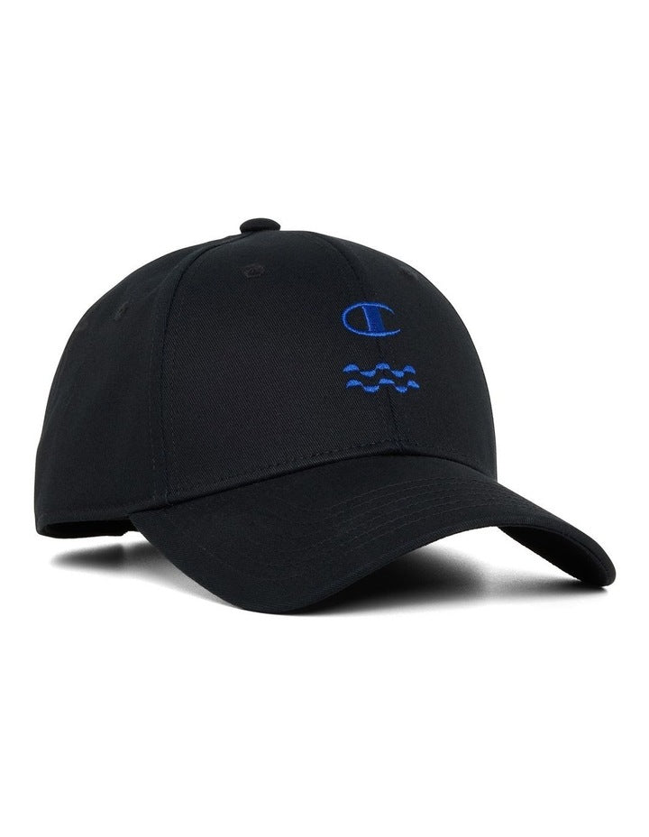 Champion X Klim Snapback Cap in Black