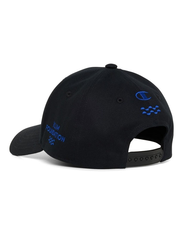 Champion X Klim Snapback Cap in Black