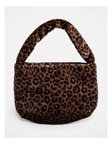 Wishes Leopard Print Shoulder Bag