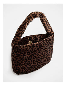 Wishes Leopard Print Shoulder Bag