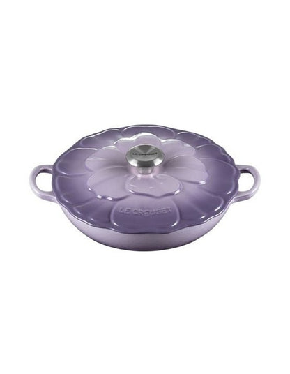 Signature Petal Shallow Casserole 26cm in Bluebell Purple