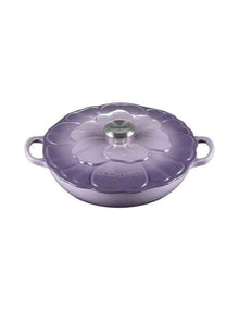 Signature Petal Shallow Casserole 26cm in Bluebell Purple