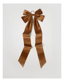 Harvest Oversized Bow Tree Topper in Bronze: 165cm