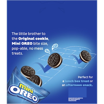 Oreo Mini Cookies Original Bags 10 pack 204g