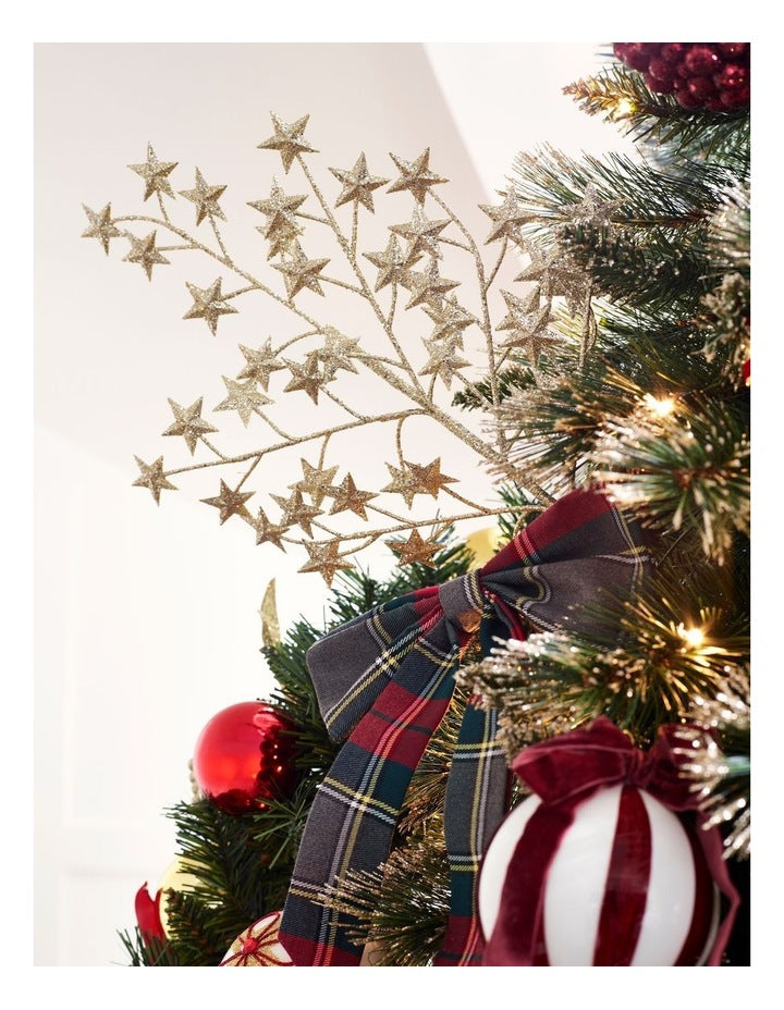 Heirloom Glitter Star Pick in Gold: 55cm