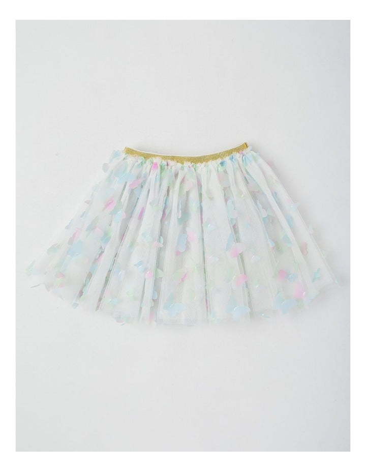 Butterfly Wings, Headband & Tutu Costume Set in Multi