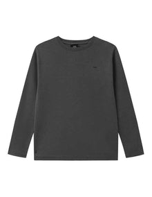 The Indie Newport Long Sleeve Tee (8-16 Years) in Onyx